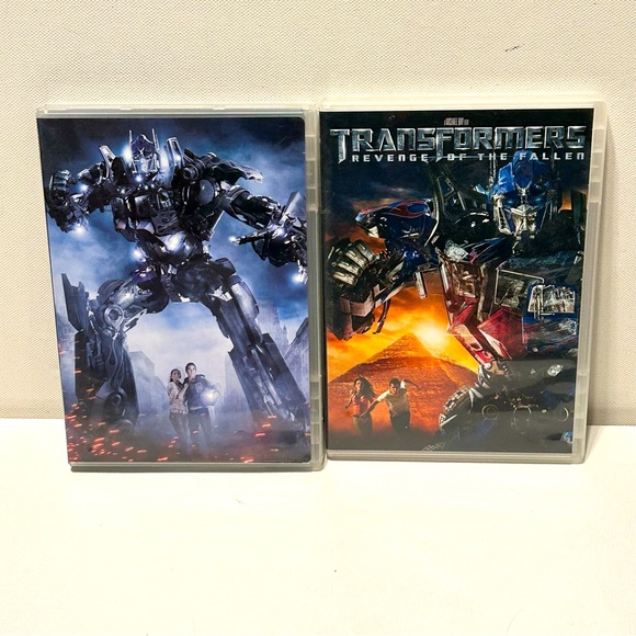 Set of Transformers DVDs Transformers and Revenge of the Fallen - Picture 1 of 3